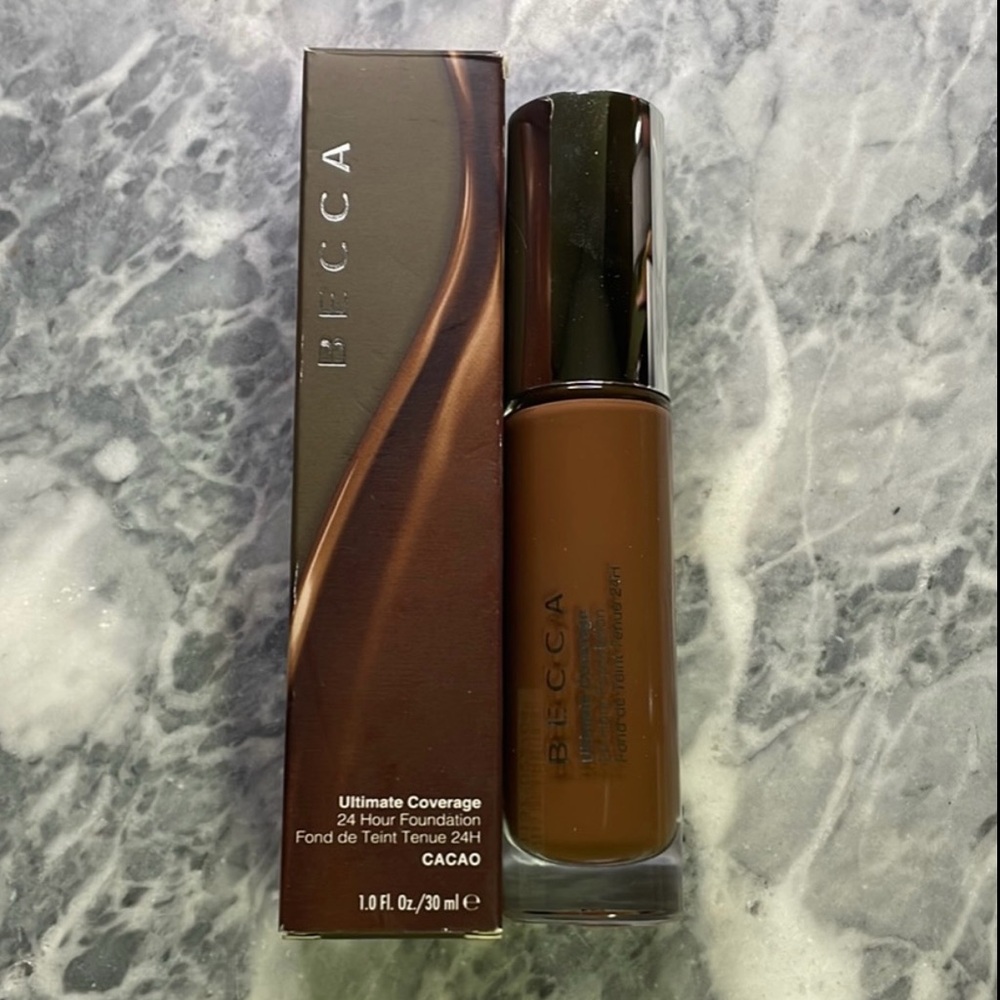 New Becca Cosmetics Ultimate Coverage Foundation Cacao